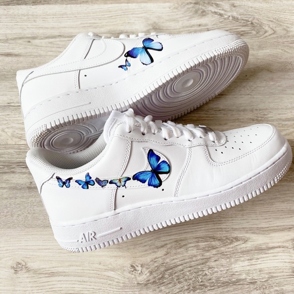Nike Air Force 1 low custom butterfly 🦋 - Picture 3 of 8
